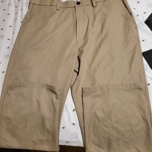 38x30 Haggar H26 beige/cream men's dress pants.